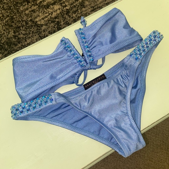 Beach candy beaded bandeau set - Picture 4 of 5